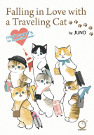 book cover for Falling in Love with a Traveling Cat: Mofusand's 1st Illustration Book!