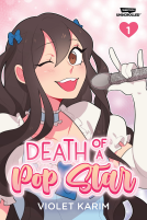 book cover for Death of a Pop Star, Vol. 1